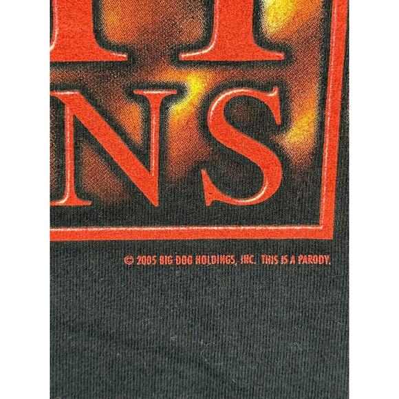 Big Dog Shirt Adult Extra Large Black Star Wars Parody Sith Funny Humor - Picture 3 of 10